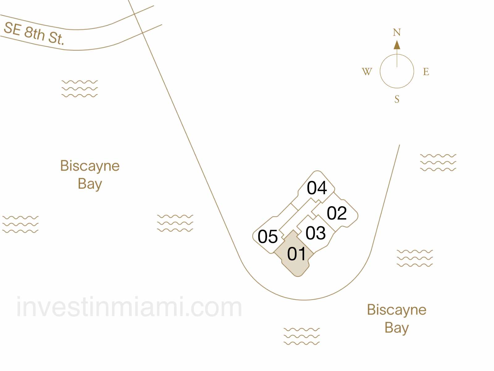The residences at Mandarin Oriental, Miami Collection 1